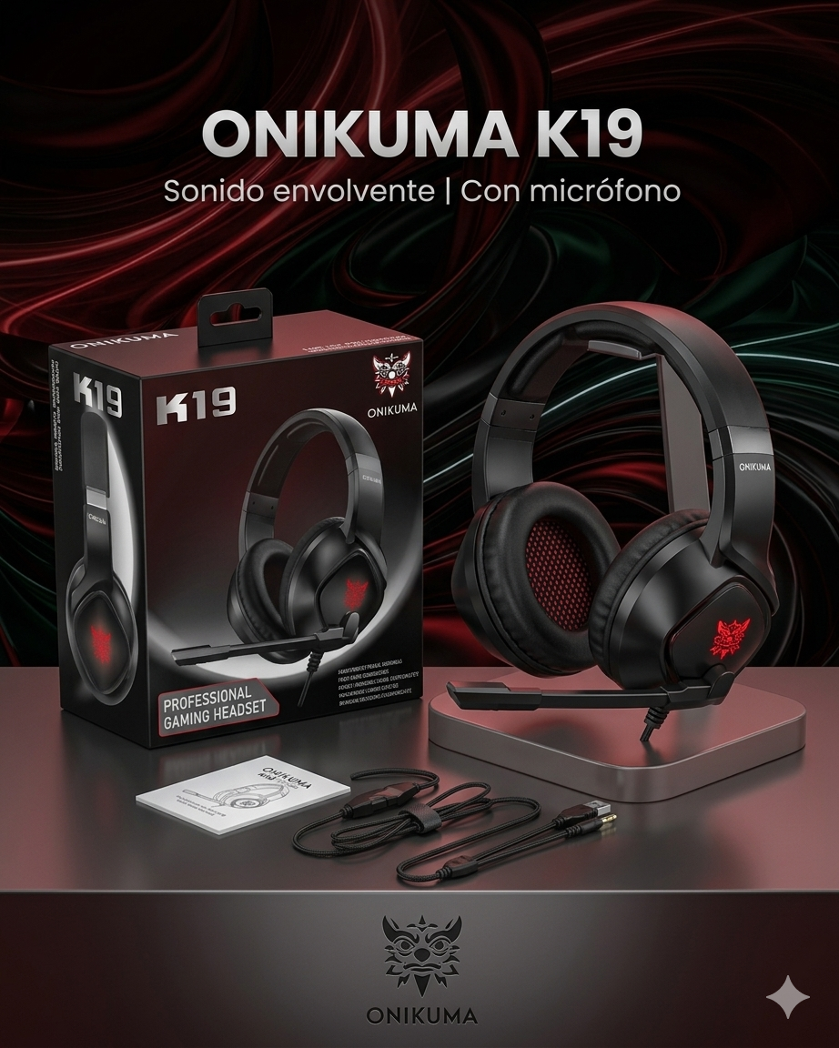 Onikuma K19 Audífonos Gamer